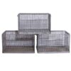 Vintage Metal Crates for Hire Vintage Metal Crates for Hire