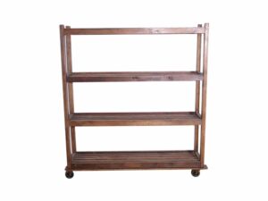 Wooden Slatted Shelf for Hire