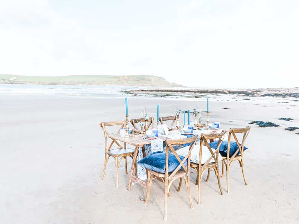 Wooden Cross Back Chair Hire Scotland