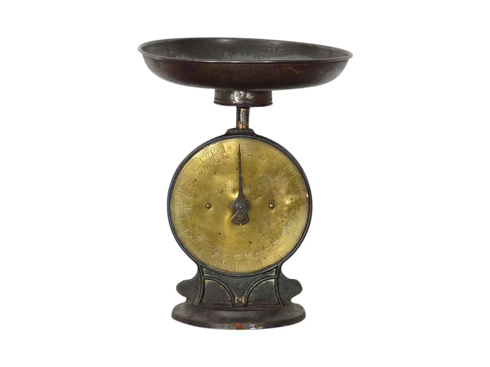 Brass Vintage Scales for Hire