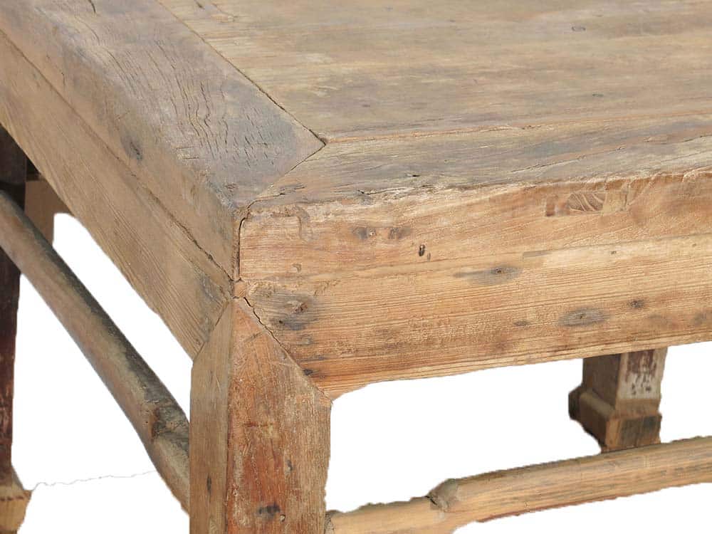 Antique Elm Side Table Hire