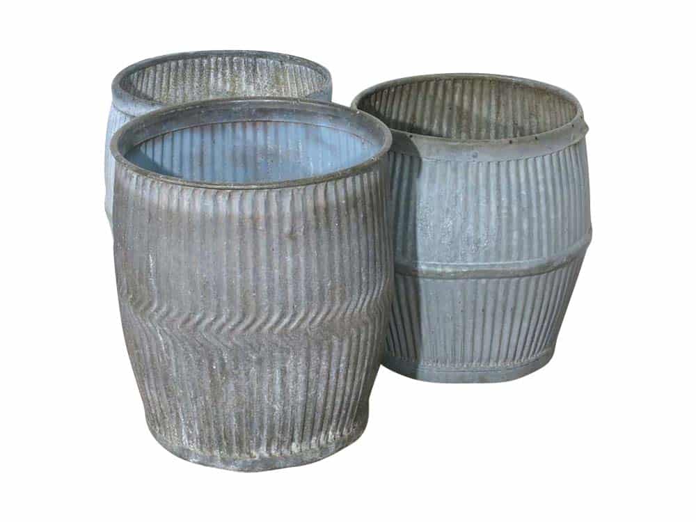 Vintage Galvanized Tubs for Hire Scotland