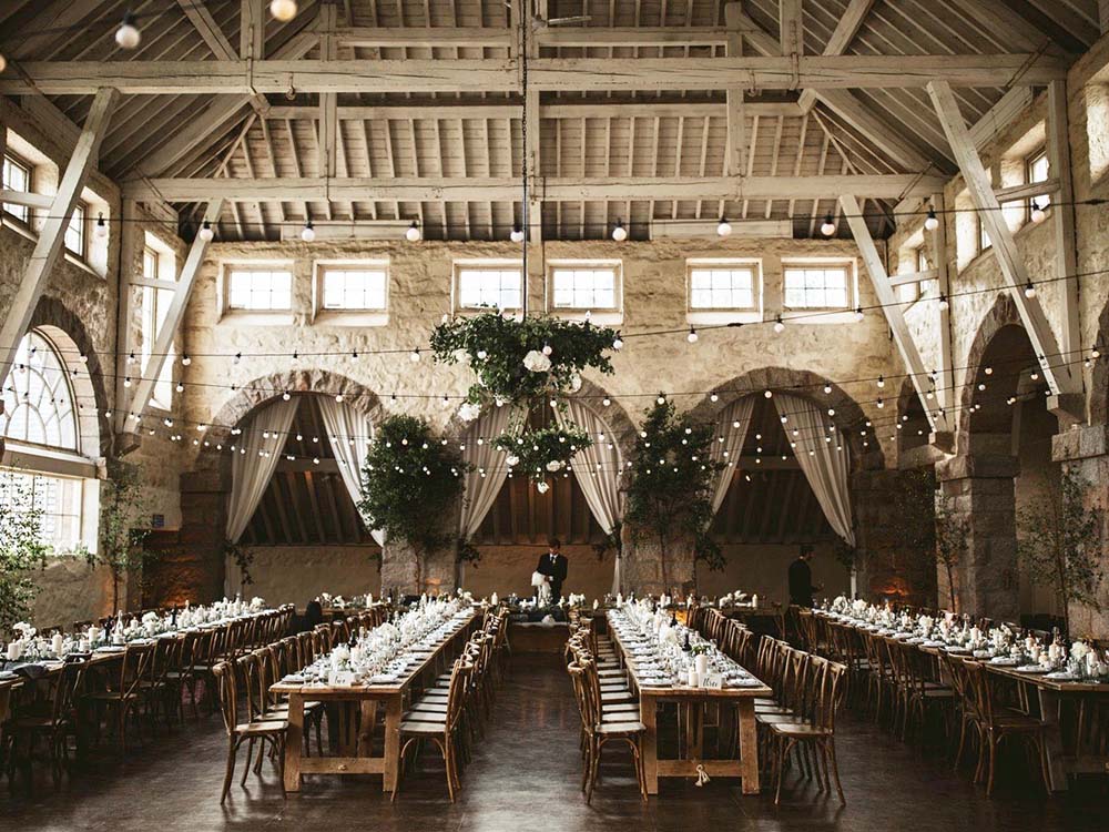 Wooden Trestle Tables for Hire Perthshire