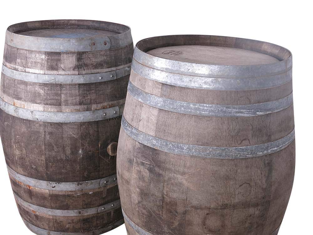 Vintage Oak Barrels for Hire Scotland
