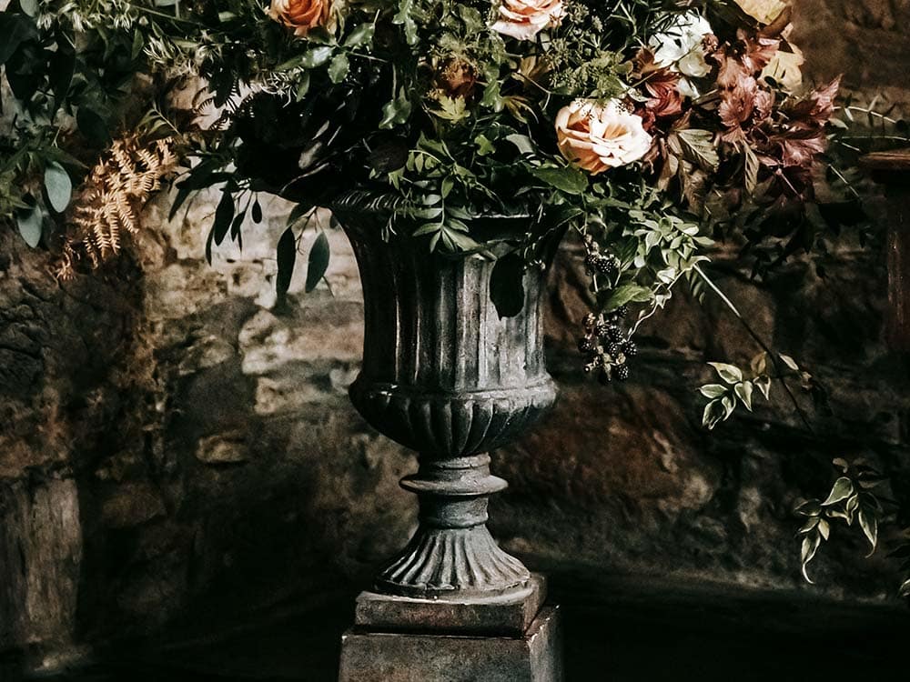 Cast Iron Vintage Urns for Hire Devon, South West