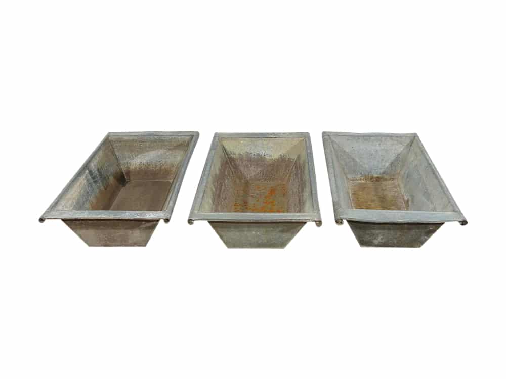 Vintage Zinc Troughs for Hire