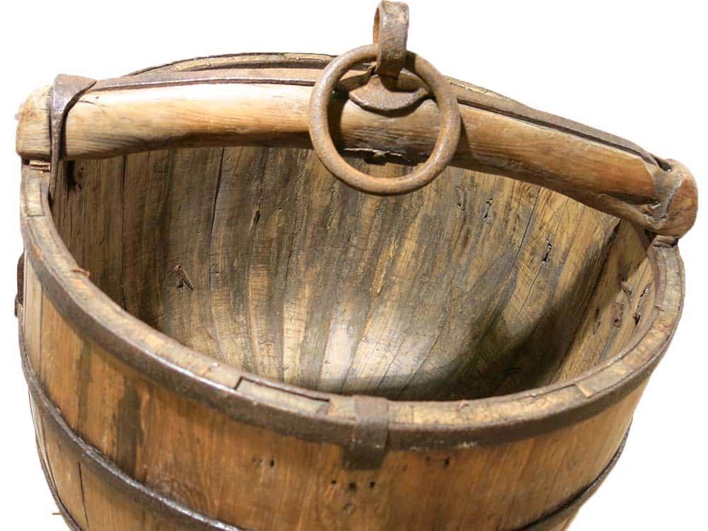 Vintage Wooden Buckets for Hire