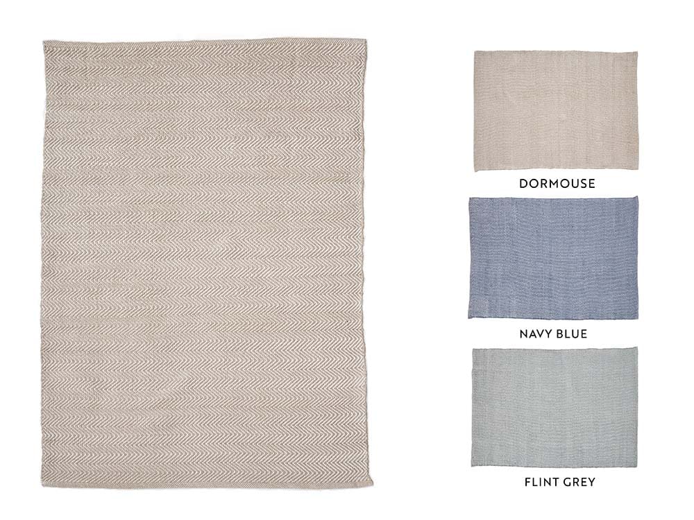 Herringbone Vintage Rug to Hire