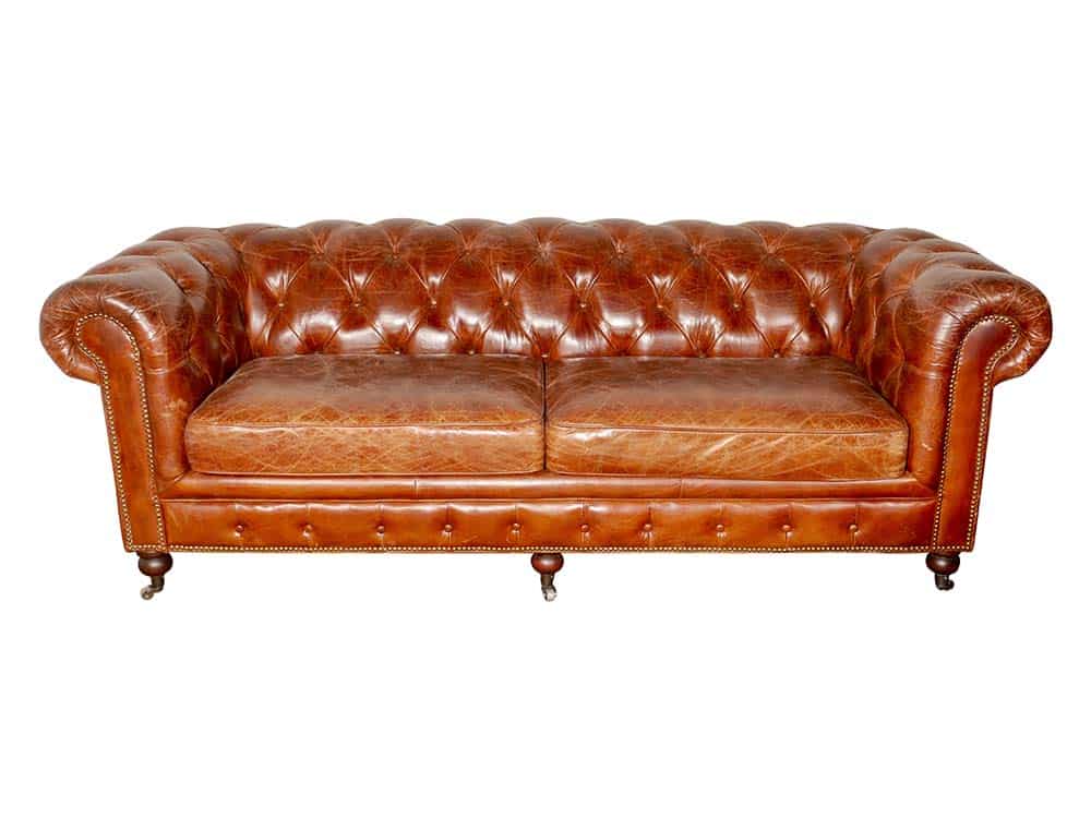 Classic vintage Chesterfield Sofas for Hire Devon, South East
