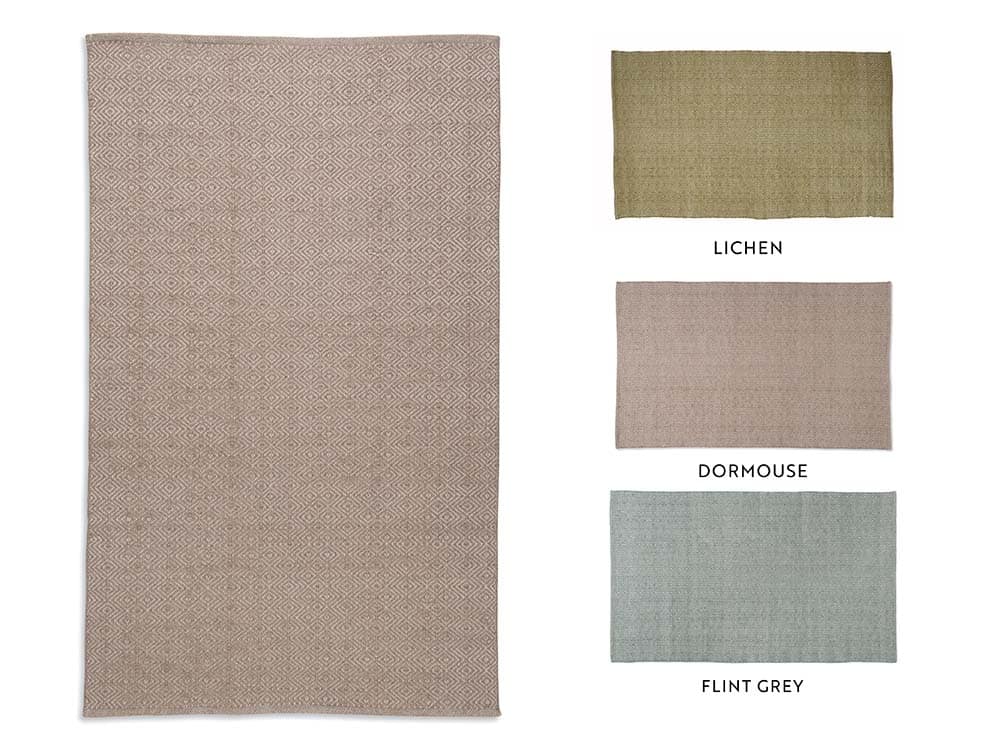 Lincombe diamond rugs to Hire Scotland
