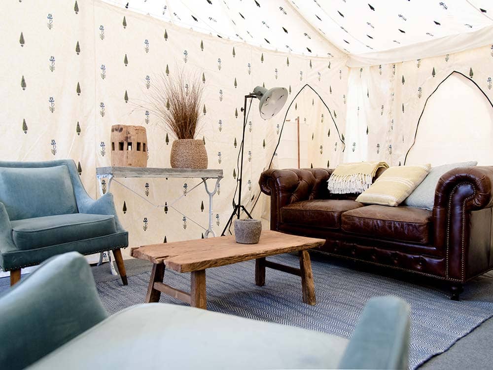 Herringbone Vintage Rug to Hire Scotland