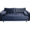 Navy Velvet Sofa for Hire London, South East