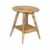 Cane Side Table