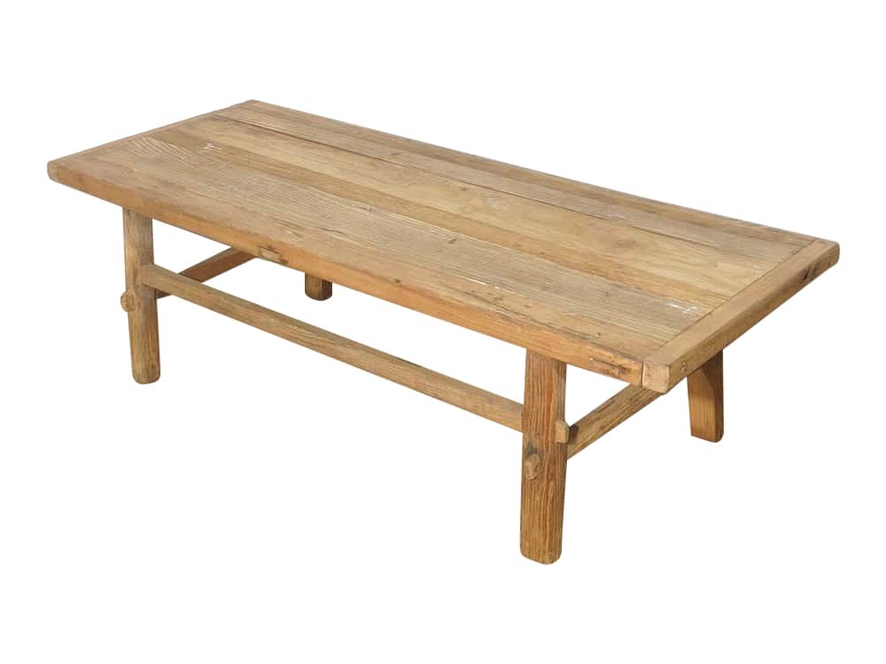 Medium Antique Elm Coffee Table
