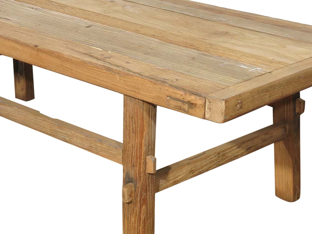 Medium Antique Elm Coffee Table