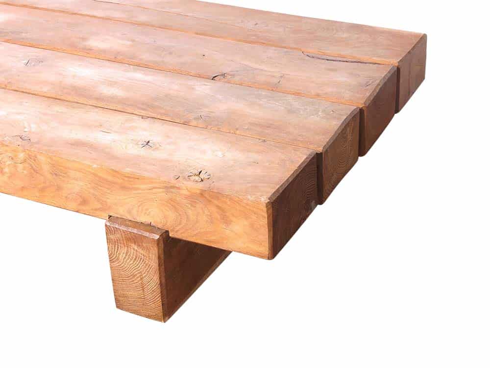 Rustic Wooden Coffee Table for Hire