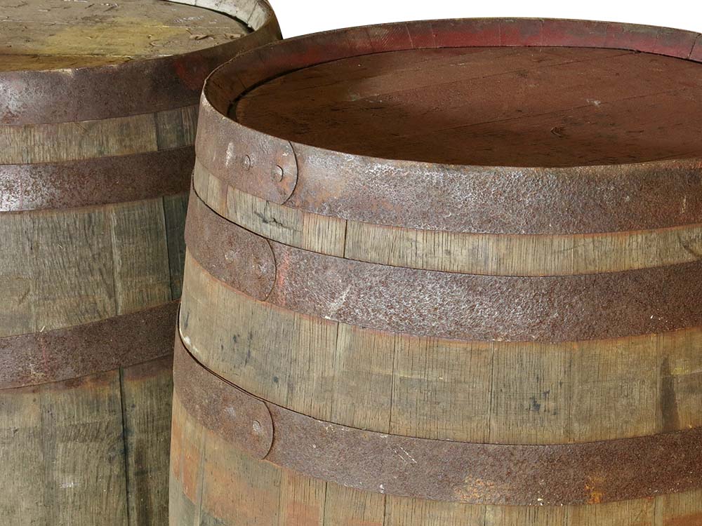 Vintage Oak Barrels for Hire
