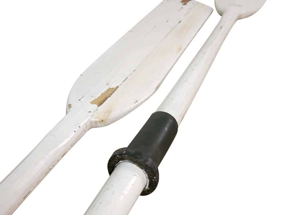 Vintage Wooden Oars for Hire