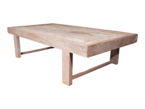 Vintage Low Wooden Table for Hire
