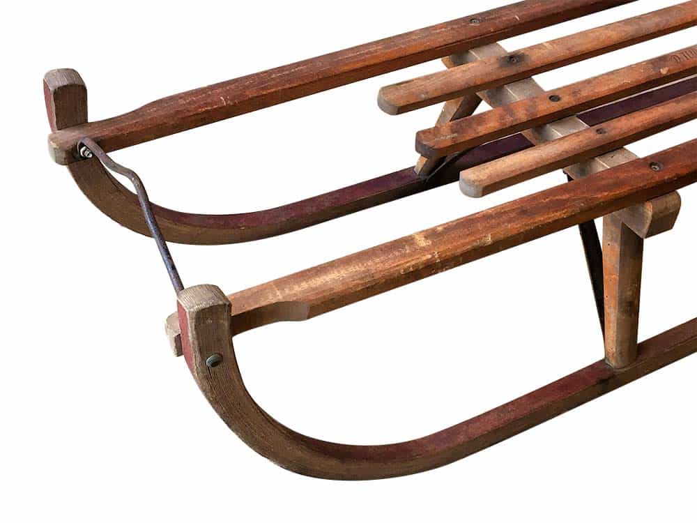 Vintage Wooden Sledge for Hire