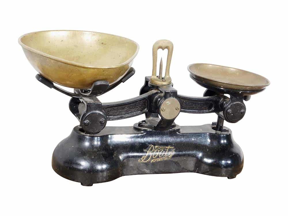 Vintage Boots Pharmacy Scales for Hire