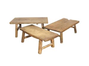 Antique Elm Coffee Table for Hire London