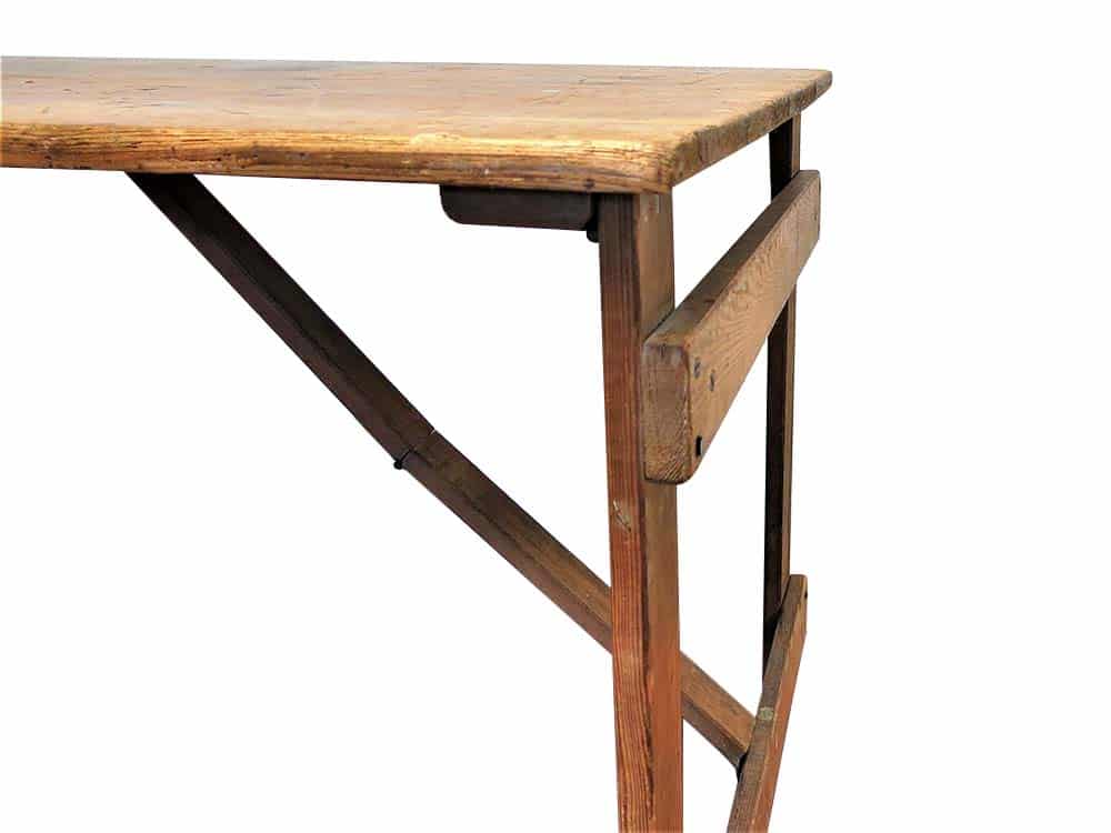 Wooden Table for Hire Scotland