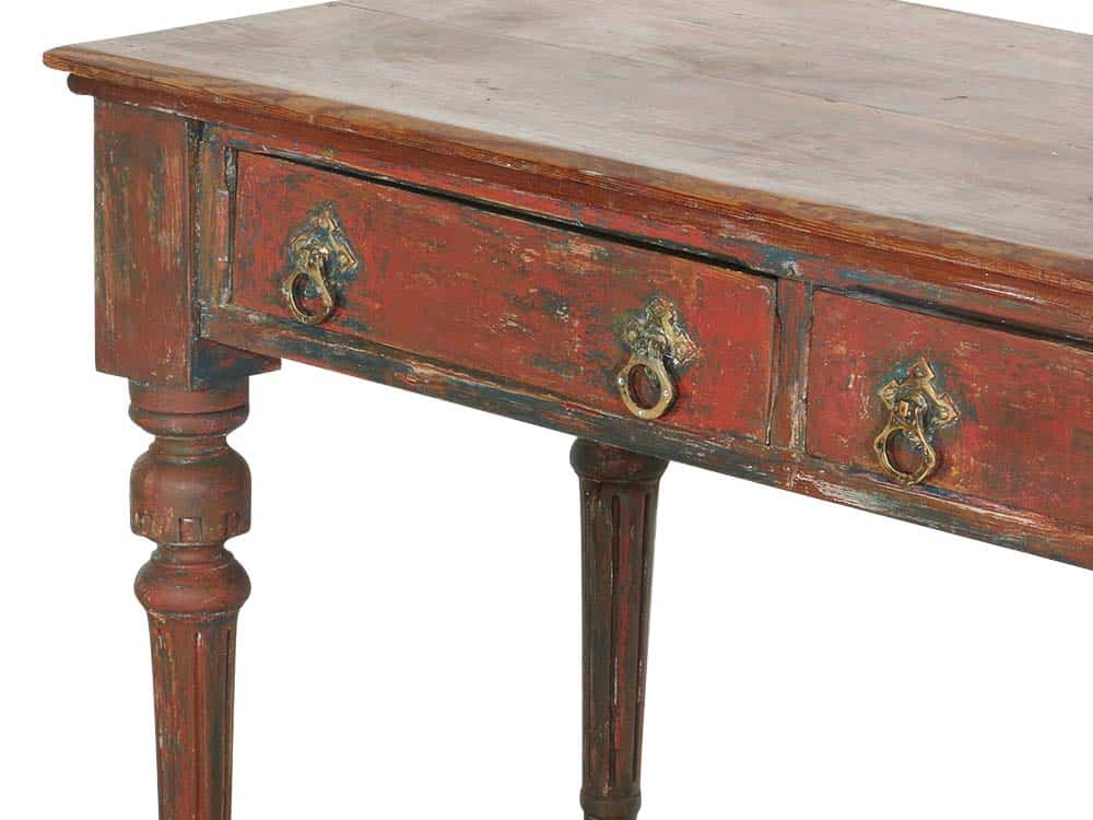 Antique Painted Console Table for Hire