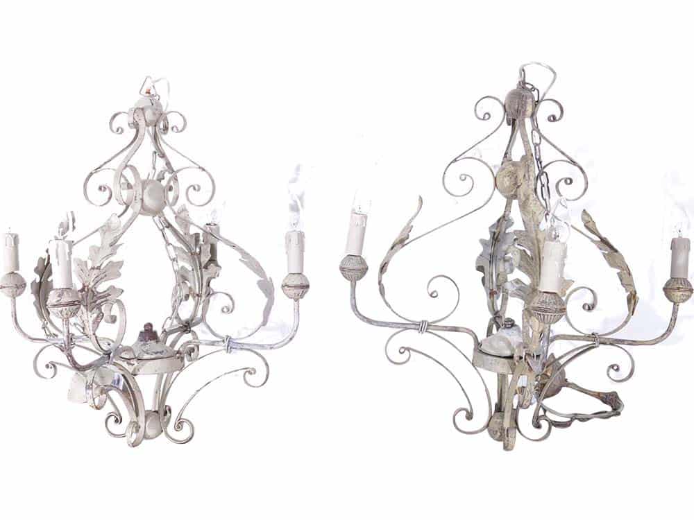 Vintage French Chandeliers for Hire