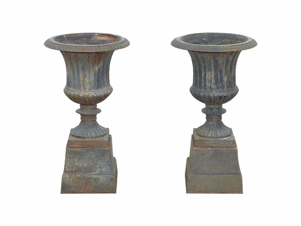 Cast Iron Vintage Urns for Hire Devon, South West