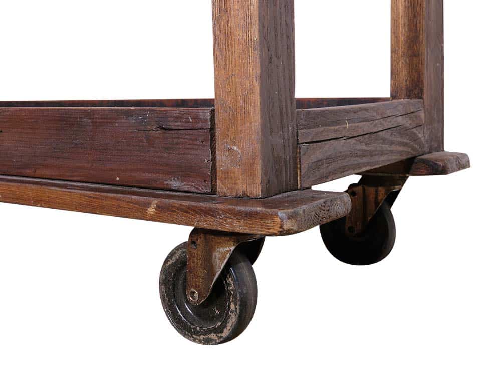 Wooden Slatted Shelf for Hire
