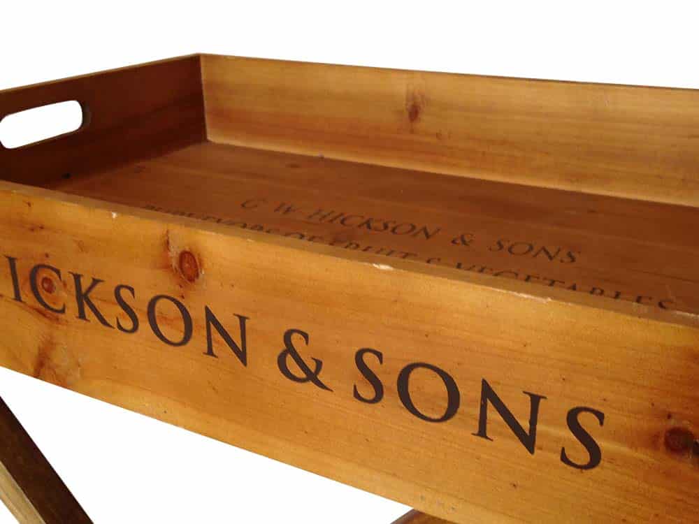 Large Wooden Display Tray for Hire Scotland