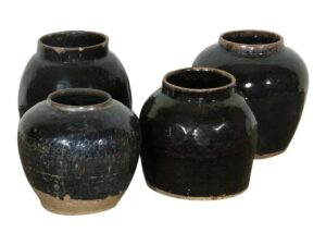 Asian Glazed Varses for Hire Props, Events