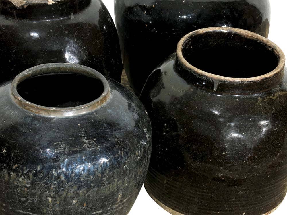 Asian Glazed Varses for Hire Props, Events