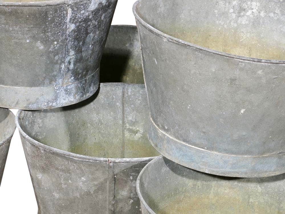 Galvanised Buckets for Hire