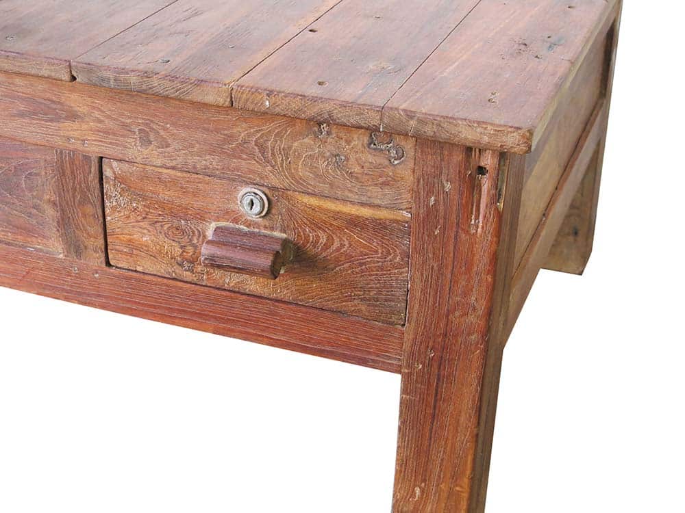 Restored Wooden Coffee Table for Hire Glasgow, Scotland