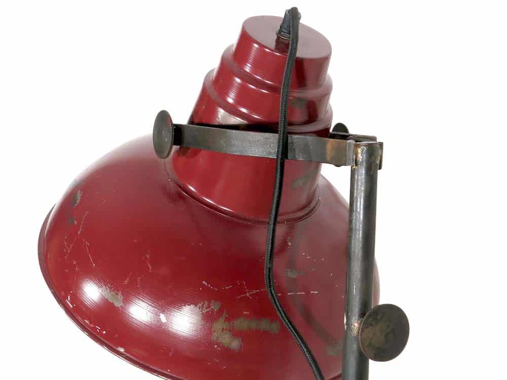 Distressed metal floor lamp for Hire