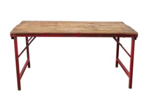 Solid Wood Trestle Table for Hire Scotland