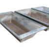 Vintage Zinc Troughs for Hire