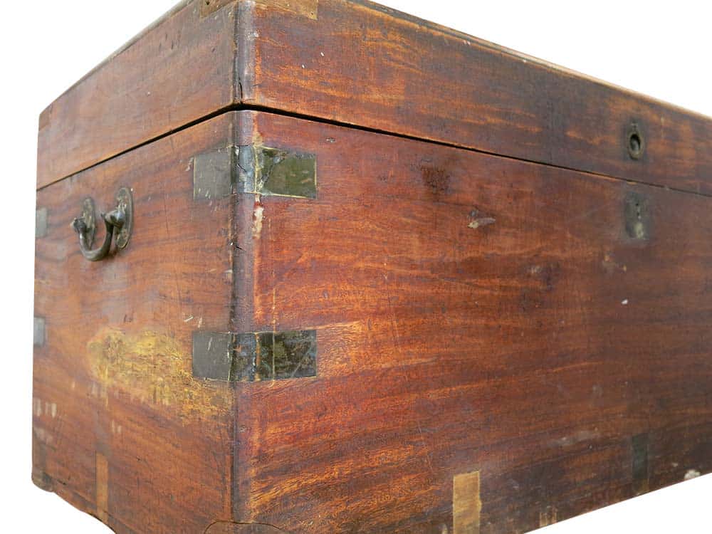 Large Wooden Trunk for Hire