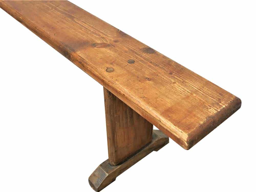 Vintage Wooden Bench for Hire Scotland
