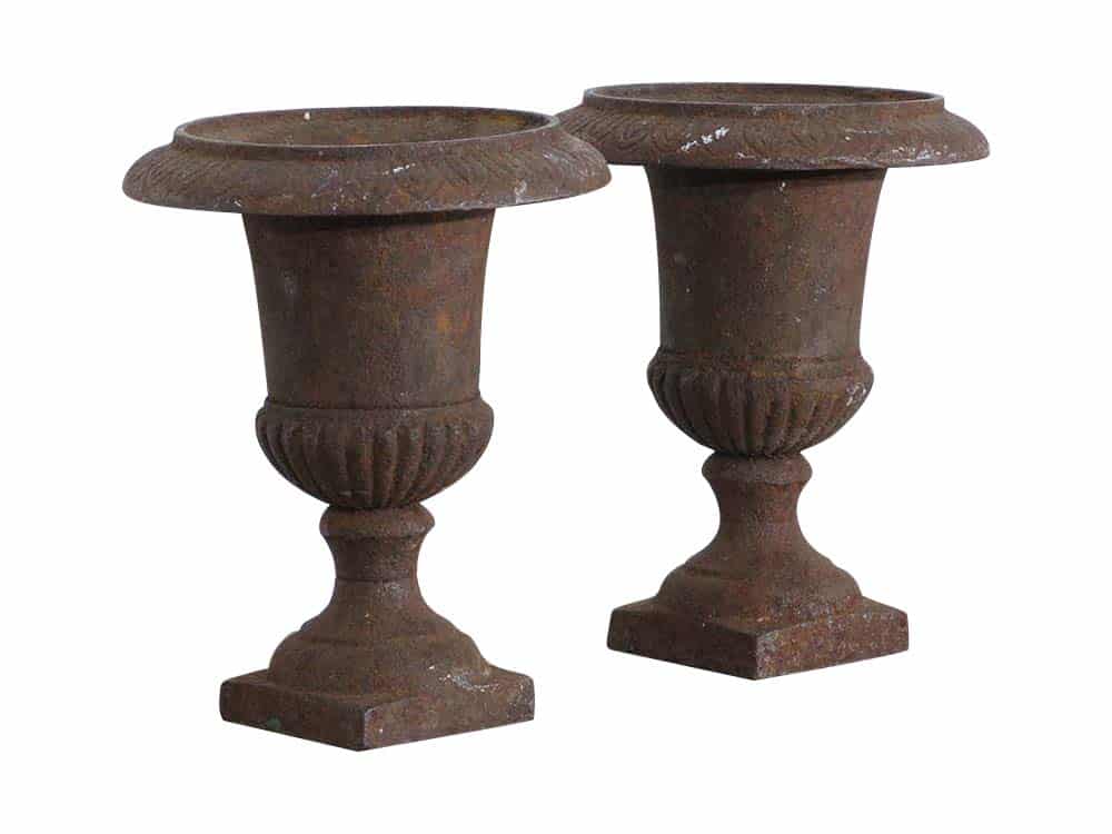 Vintage Rusty Urns for Hire