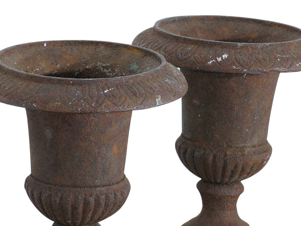 Vintage Rusty Urns for Hire