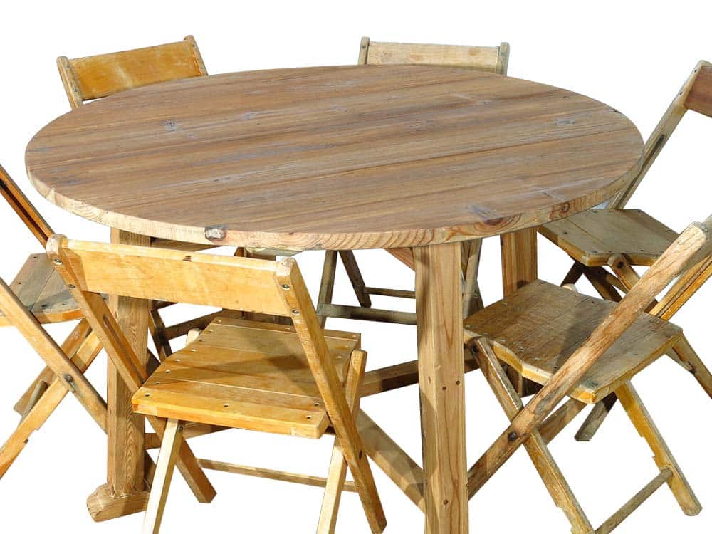 Vintage Round Table for Hire