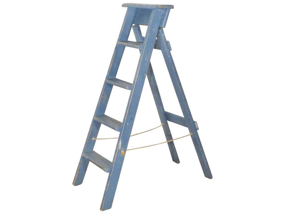 Vintage Blue Steps for Hire