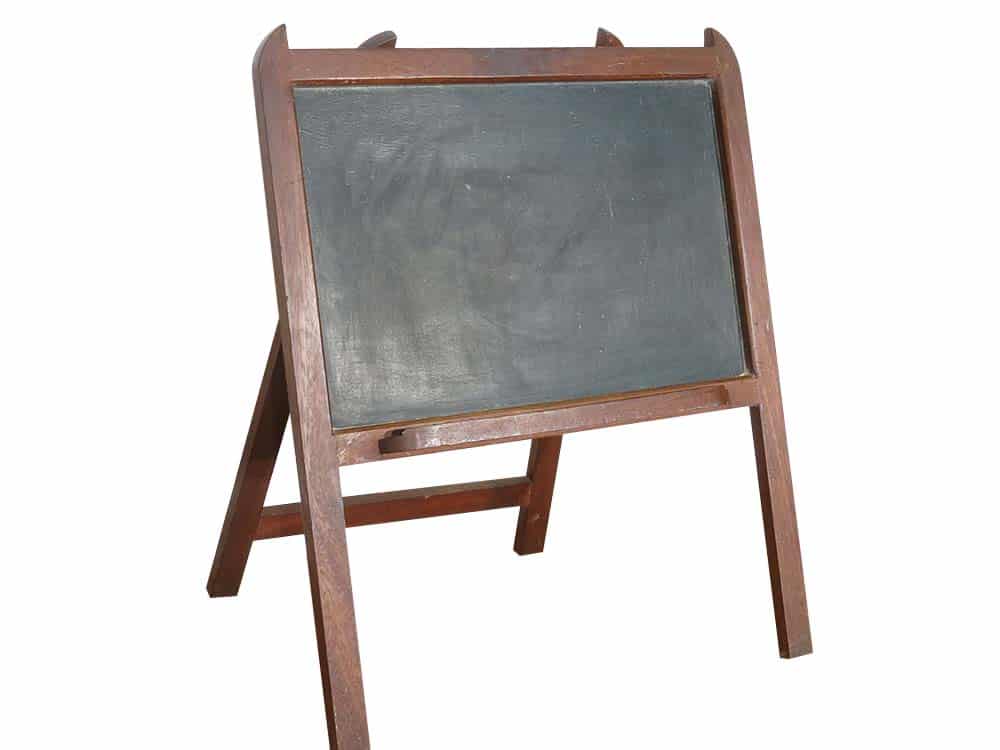 Table Top Blackboard for Hire