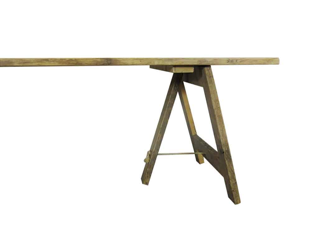 Vintage Trestle Table for Hire Scotland