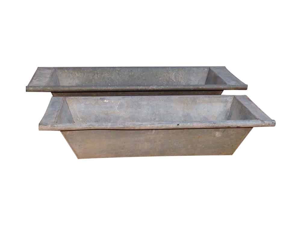 Vintage Zinc Troughs for Hire