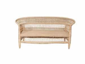 Rustic Cane Sofa for Hire Devon, South West