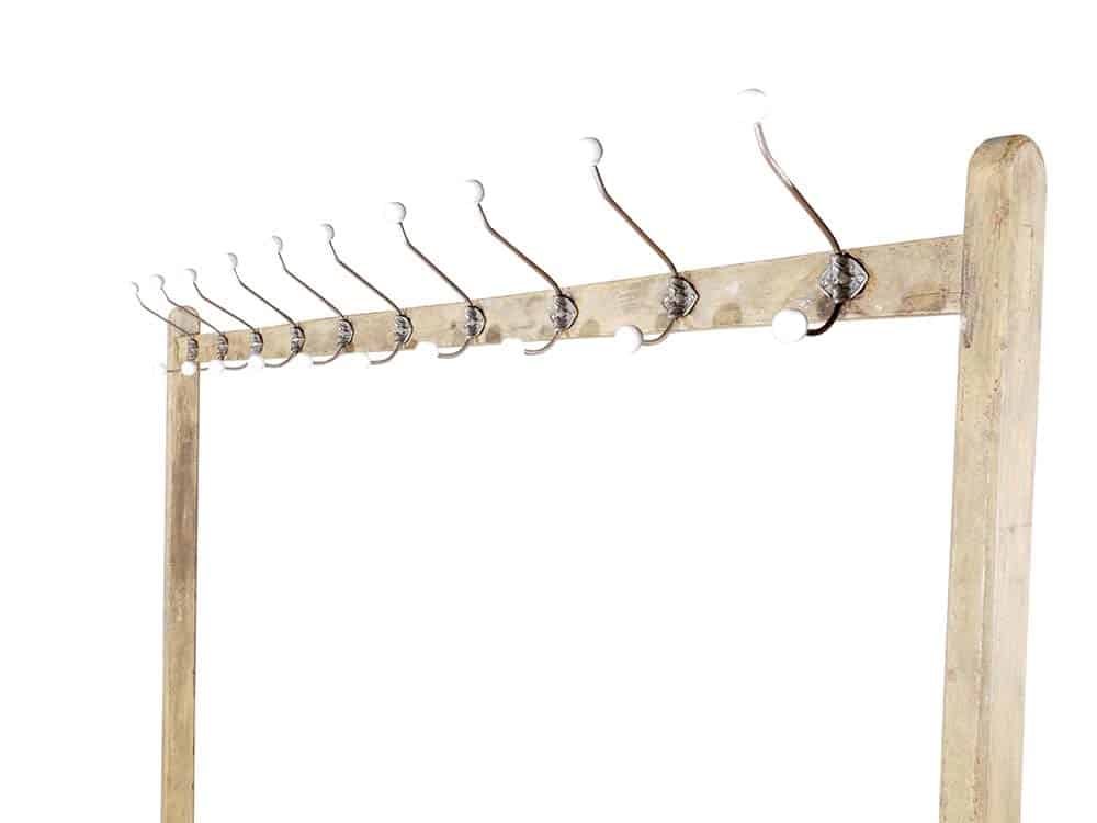 French Vintage Coat Rack for Hire